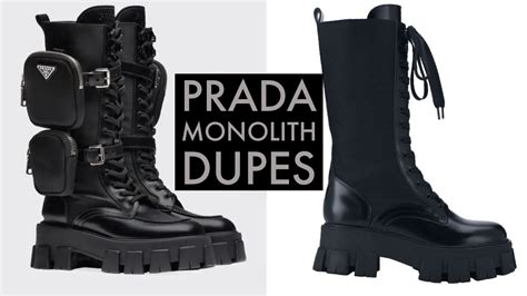 prada inspired boots|prada knit boots dupe.